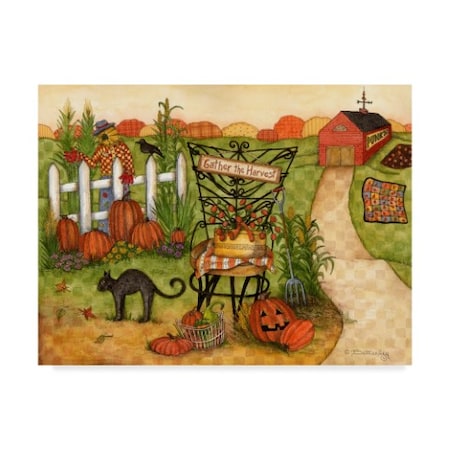 Robin Betterley 'Gather The Harvest' Canvas Art,18x24